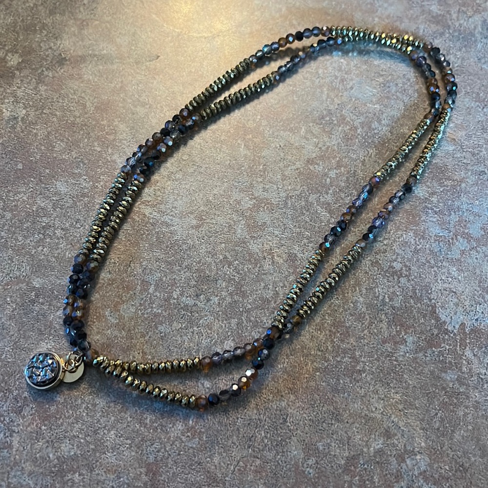 Versatile beaded necklace/bracelet